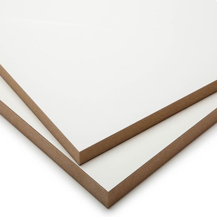 White MDF Board